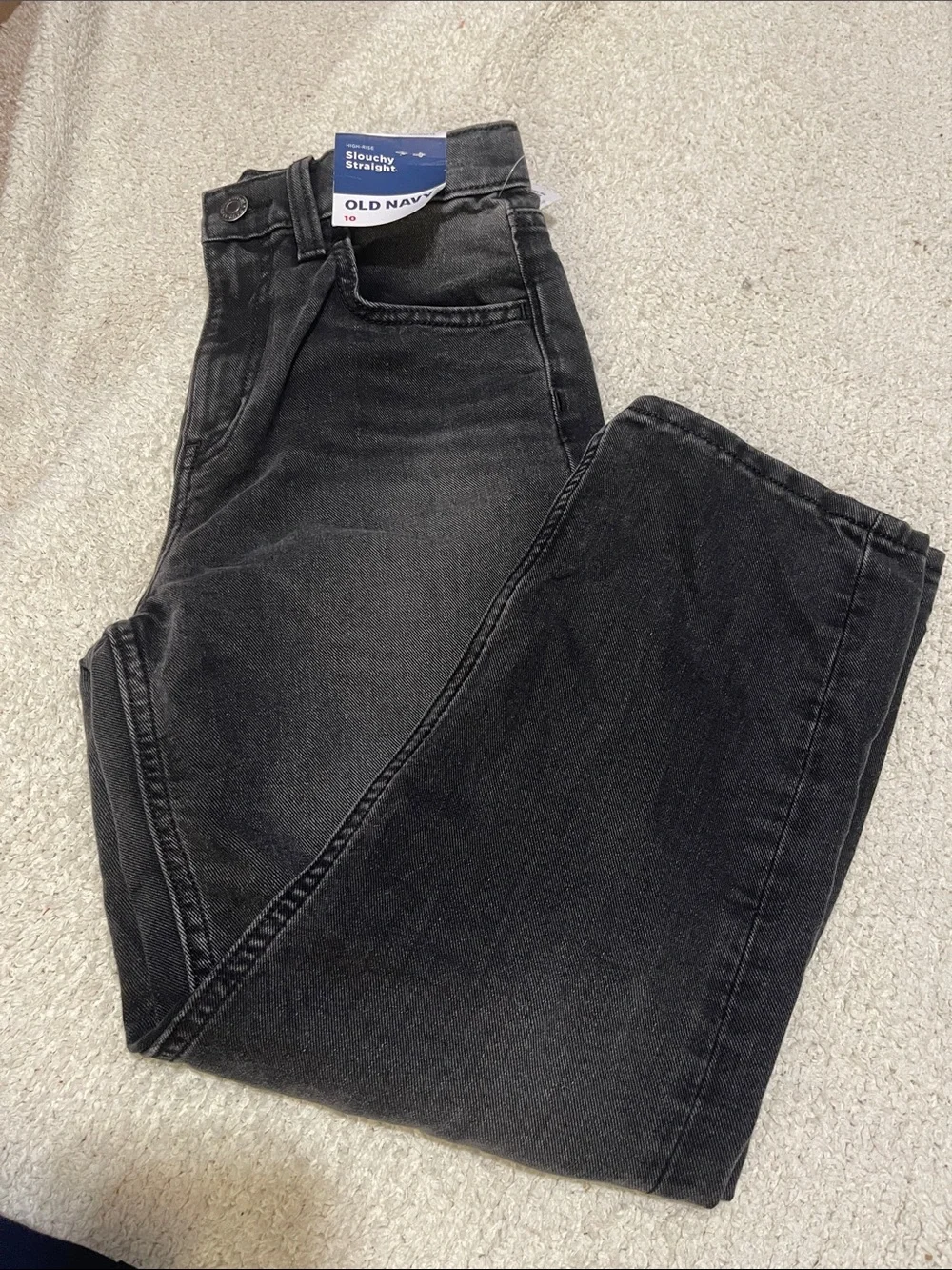 NWT- Old Navy - girl’s 10. Slouchy Straight